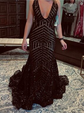 Jovani | Dresses | Jovani 12 Floral Appliques Backless Prom Dress Ice Pink | Poshmark Jovani | Dresses | Jovani 12 Floral Appliques Backless Prom Dress Ice Pink | Poshmark